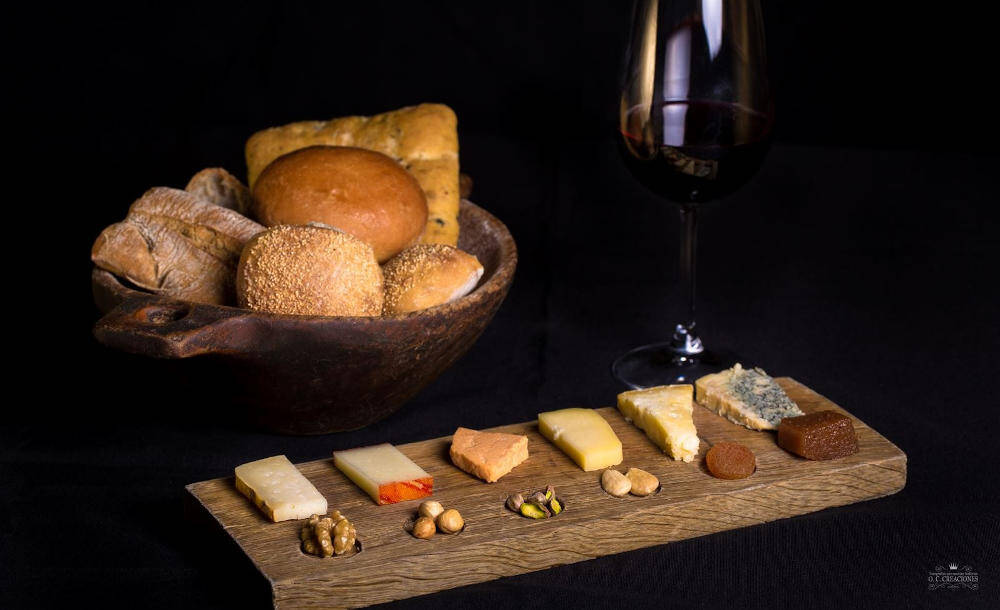 Asturian cheeses small plate